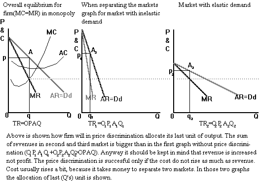 price discriminating monopolist